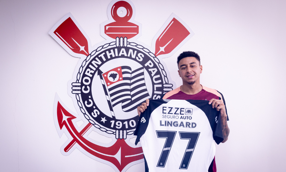 Corinthians anuncia a contratação do meia-atacante inglês Jesse Lingard