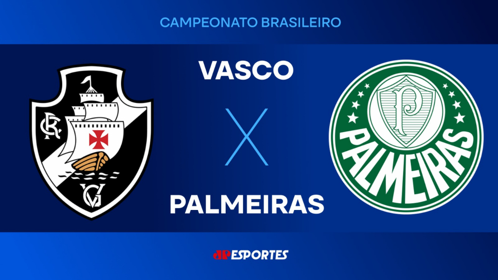 Vasco x Palmeiras: assista ao vivo a transmissão da Jovem Pan