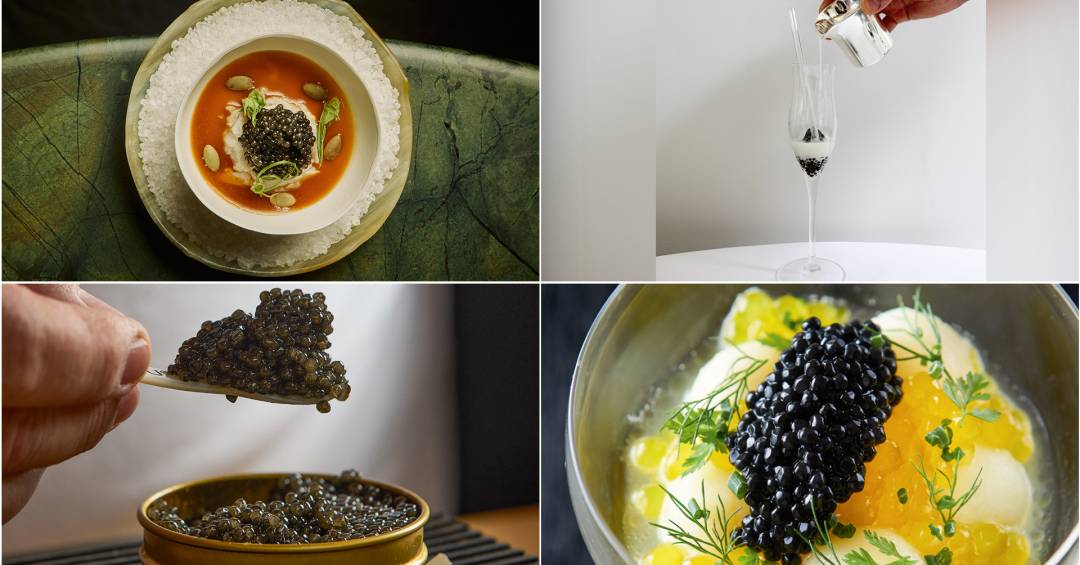 O caviar ressurge pelas mãos criativas de chefs brasileiros