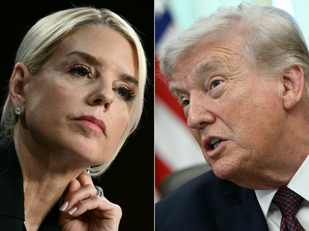 Trump demite procuradora Pam Bondi após críticas por condução do caso Epstein