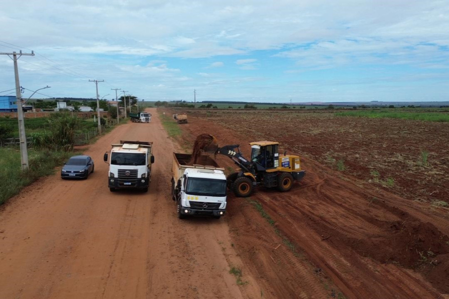 MS Ativo marca licitação de asfalto no Novo Distrito Industrial