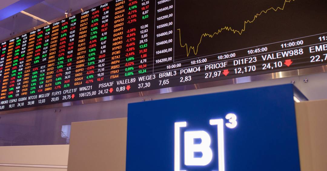 Ibovespa cai aos 195 mil pontos e Petrobras despenca com tombo do petróleo